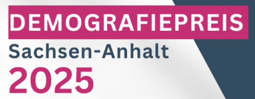 2. Platz Demografiepreis Sachsen-Anhalt 2025