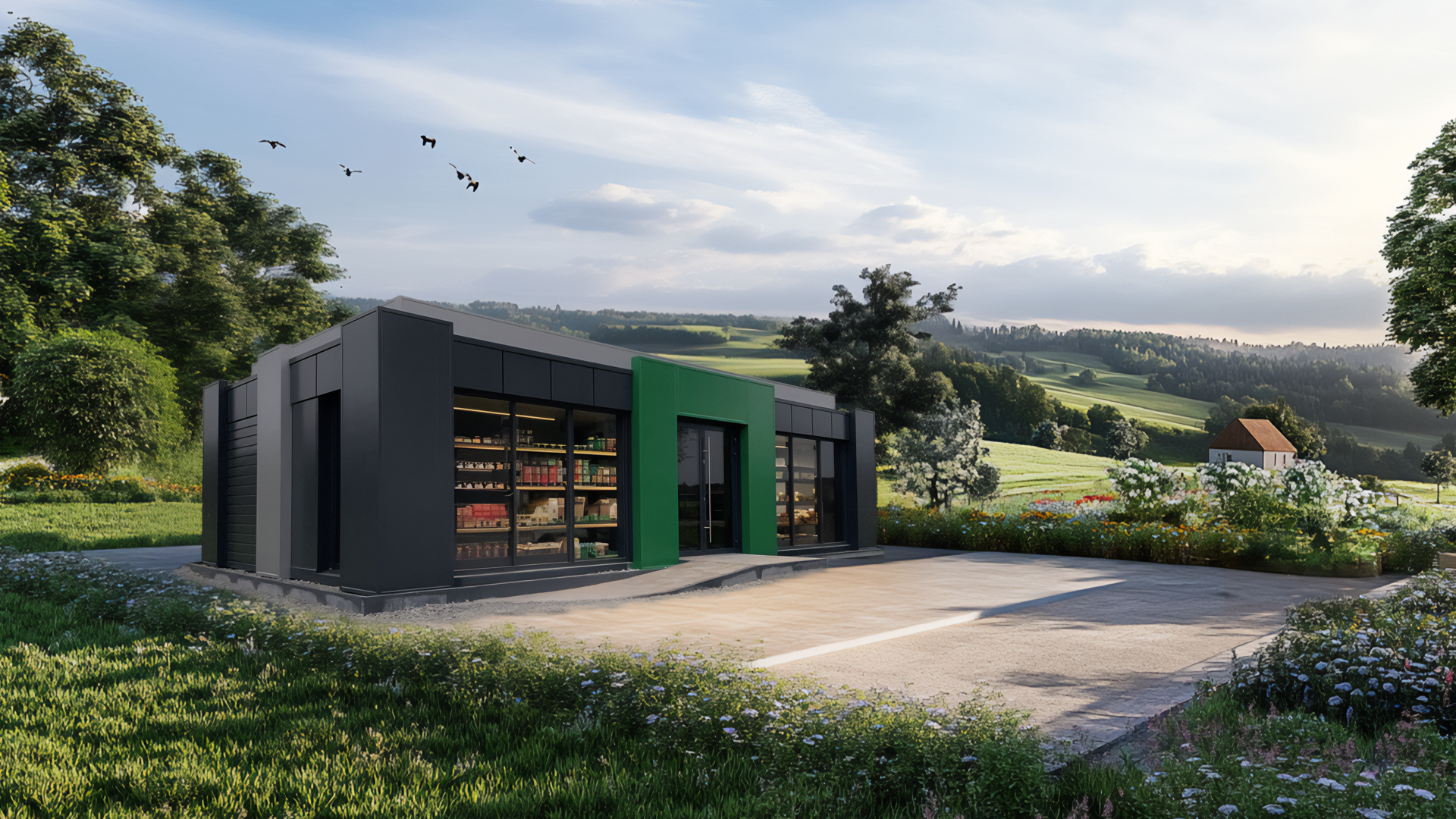Unser Schopp Container Dorfladen