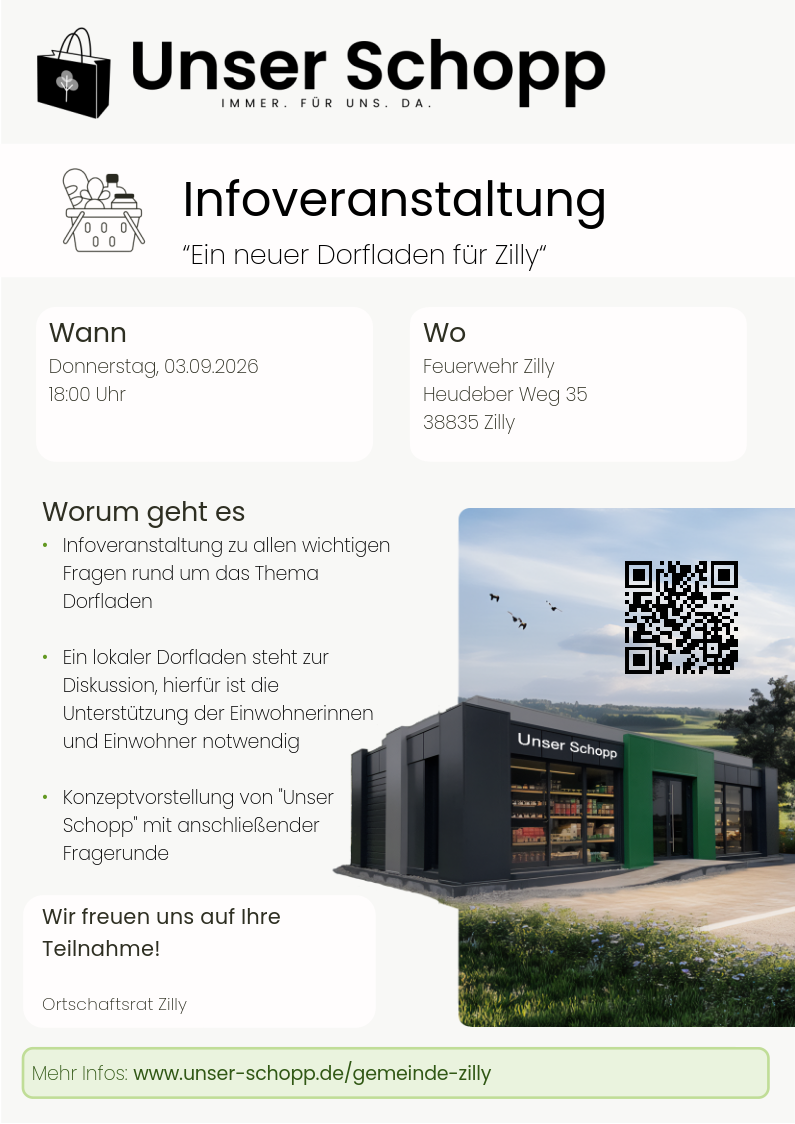 Einladung zum Bürgerdialog in Zilly